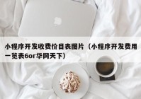 小程序開(kāi)發(fā)收費(fèi)價(jià)目表圖片（小程序開(kāi)發(fā)費(fèi)用一覽表6or華網(wǎng)天下）