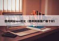 德州網站seo優(yōu)化（德州網絡推廣哪個好）